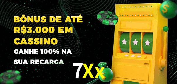 7Xx melhor bônus de depósito